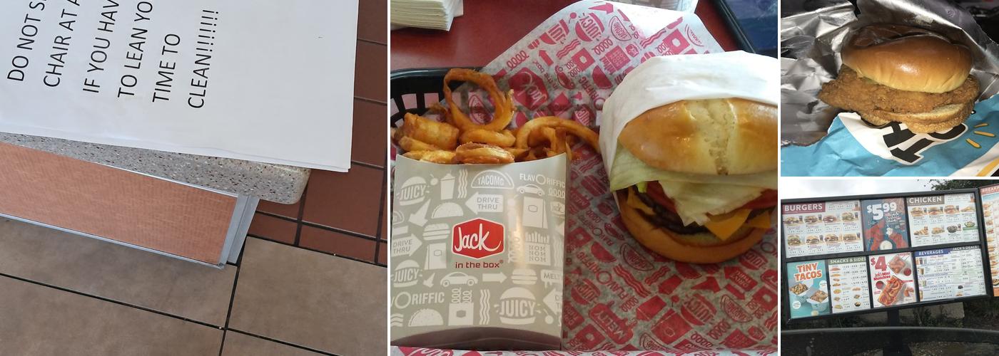 Jack in the Box Menu