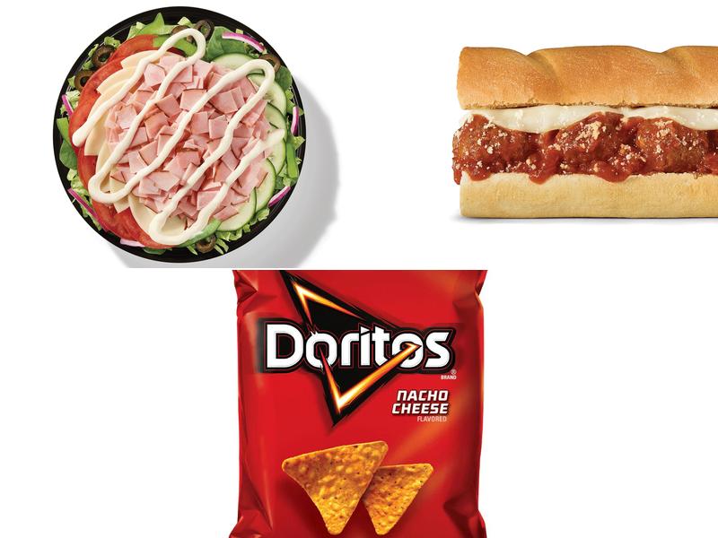 Subway Menu