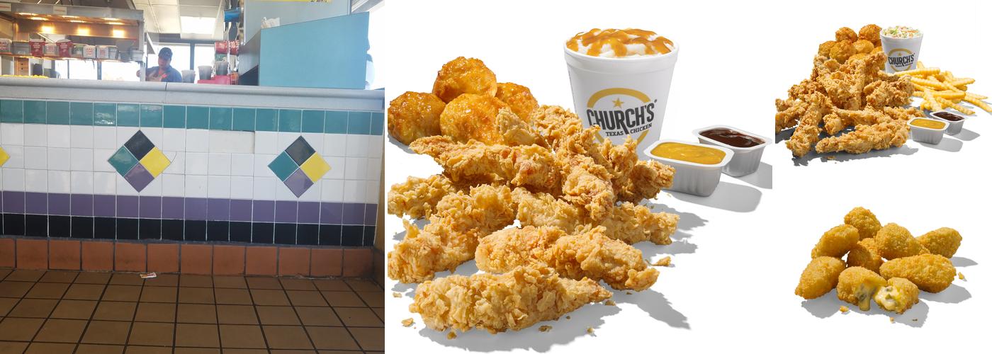 Church's Texas Chicken Menu