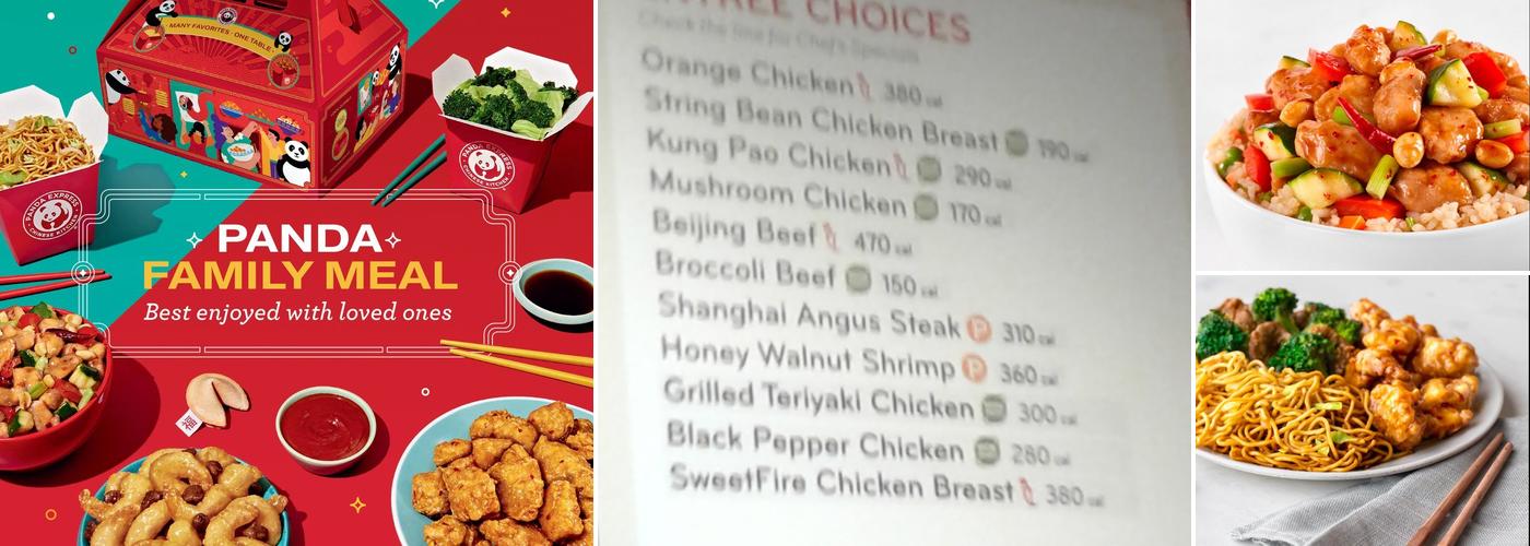 Panda Express Menu