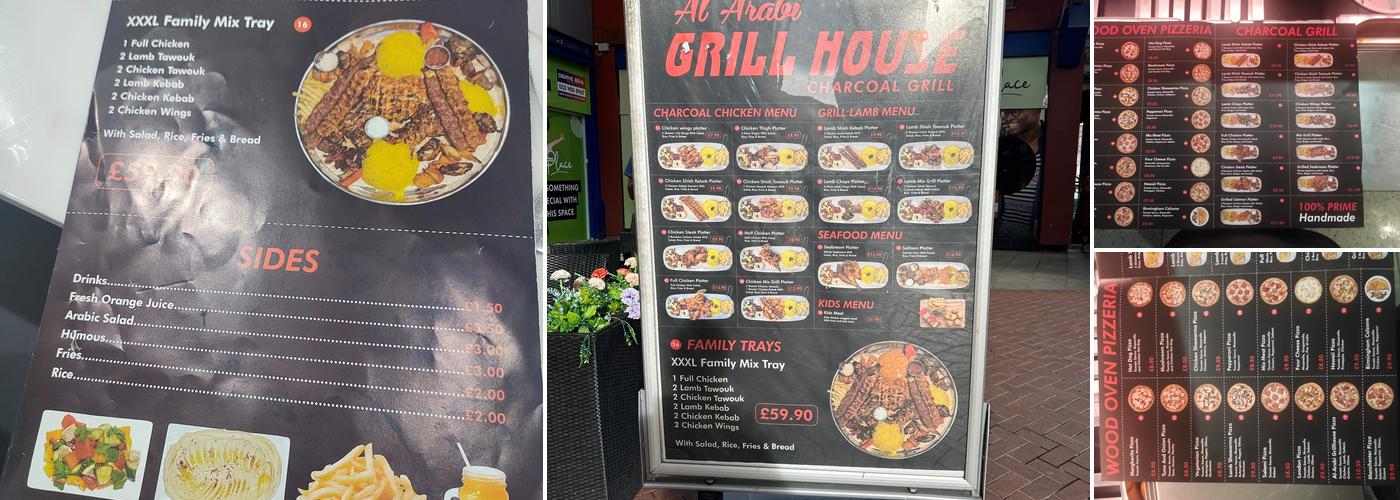 Al ARABI GRILL HOUSE Menu
