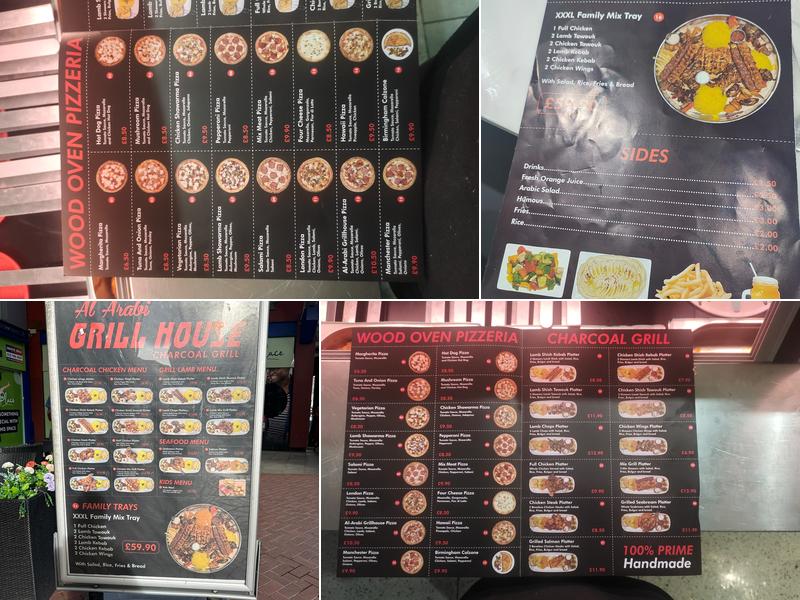 Al ARABI GRILL HOUSE Menu