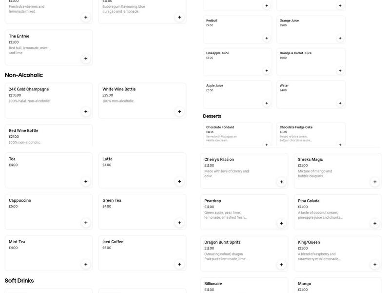 Mama African Restaurant Menu