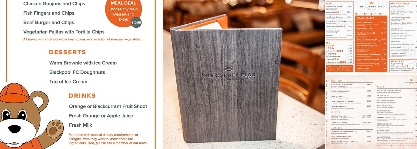 The Corner Flag Menu