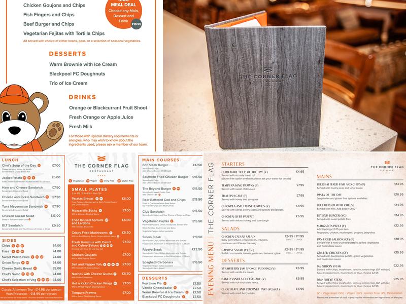The Corner Flag Menu