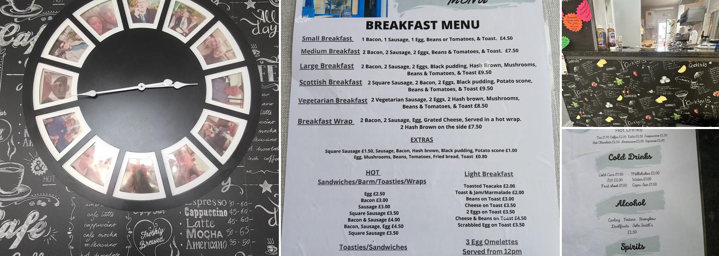 Jimmy's Cafe Menu