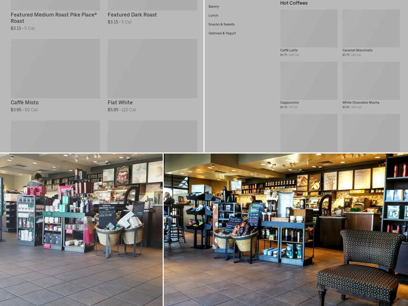 Starbucks Menu
