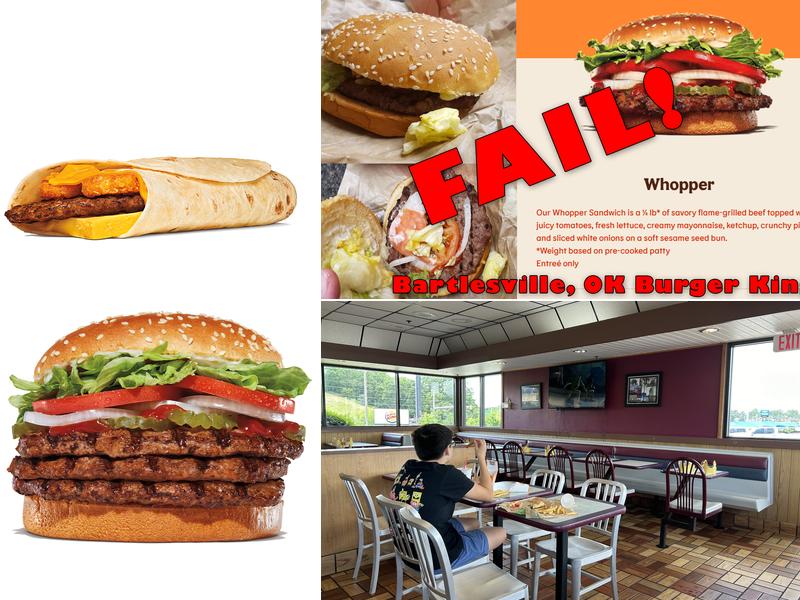 Burger King Menu