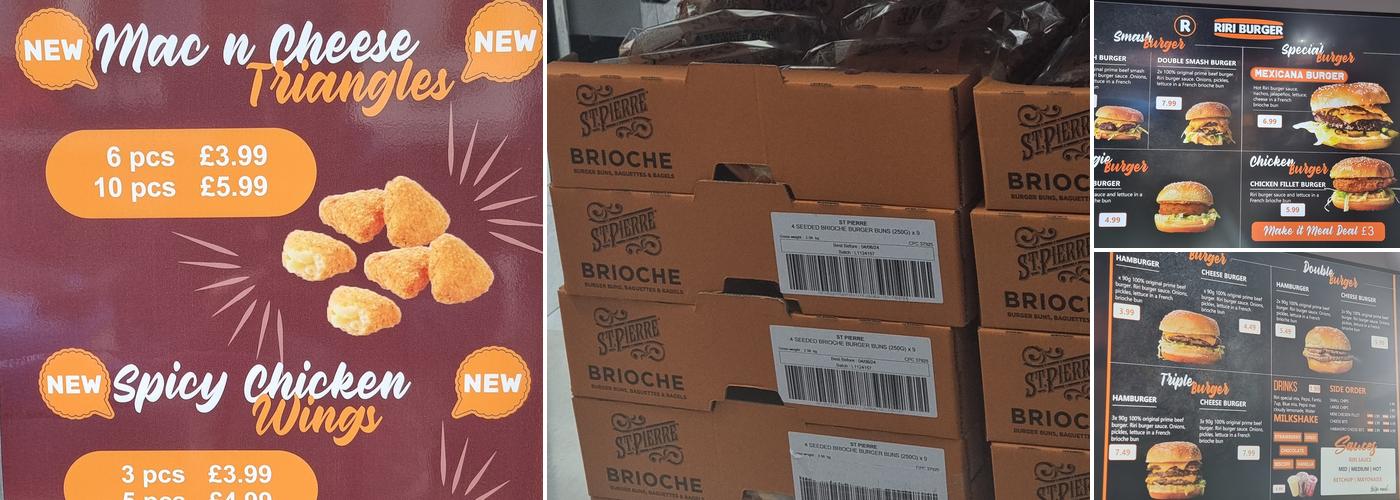 Riri Burger Menu