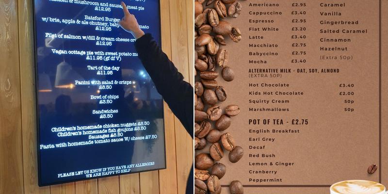 Garden Terrace Cafe Limited Menu