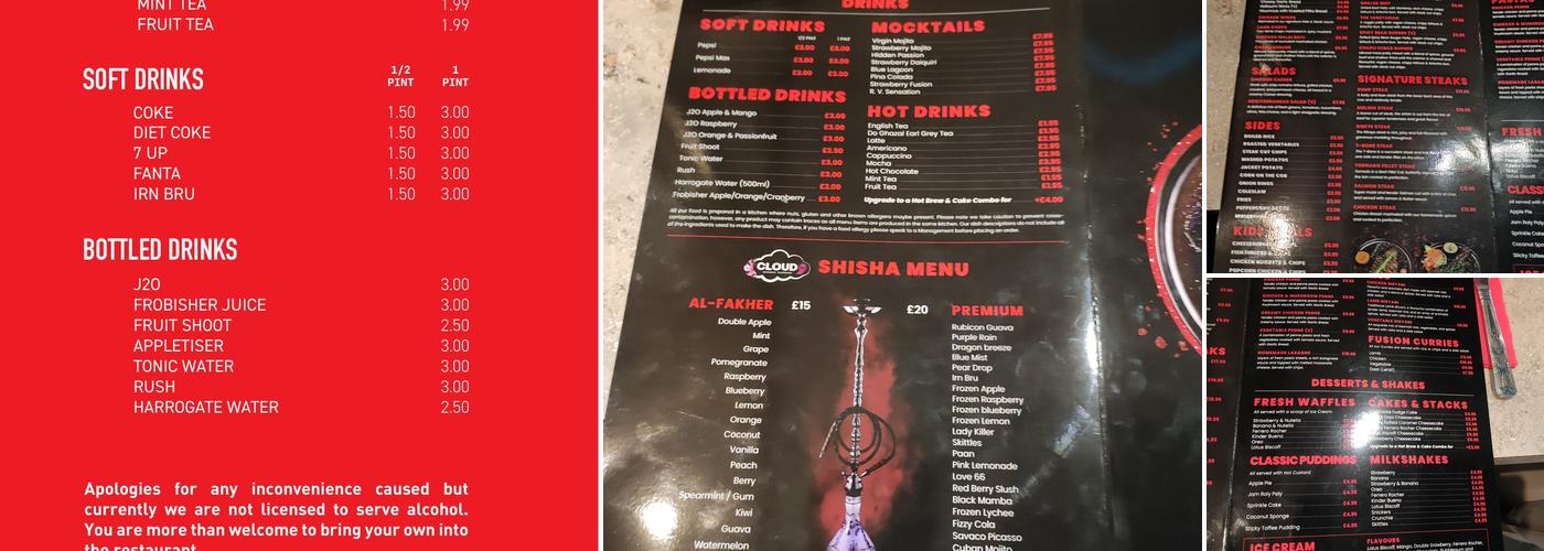 Hide & Steak Menu