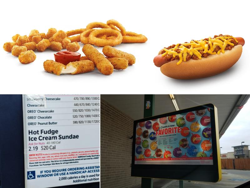 Sonic Drive-In Menu