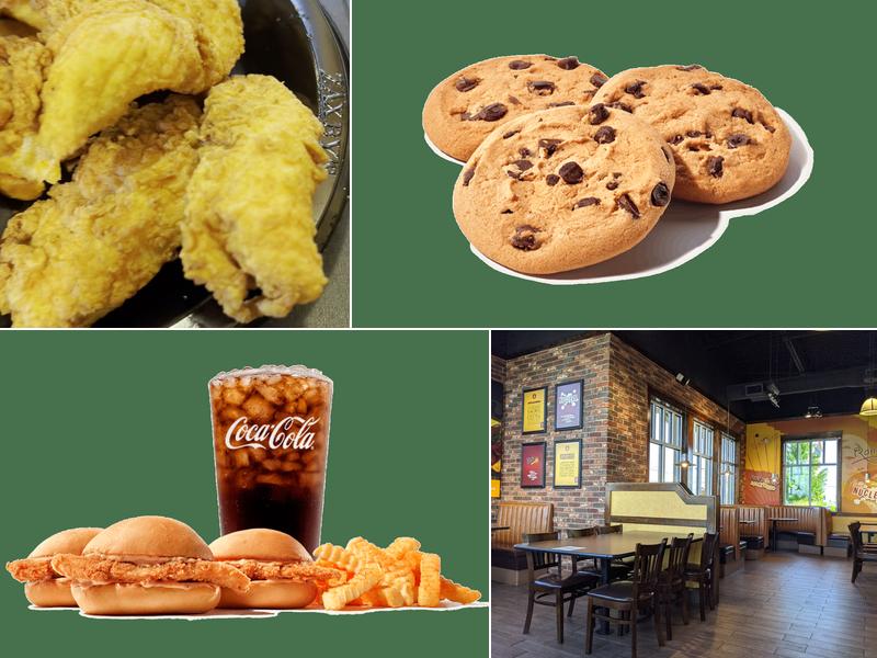 Zaxbys Chicken Fingers & Buffalo Wings Menu