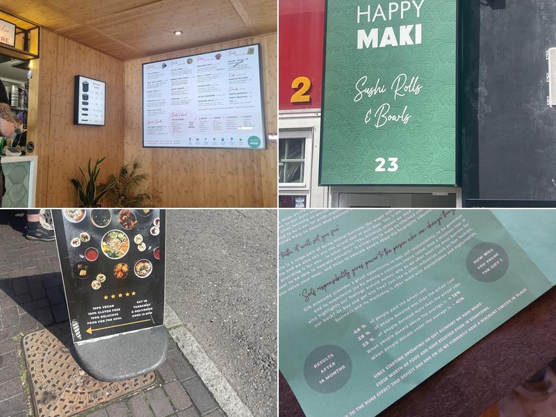 Happy Maki - Sushi Burritos & Bowls Menu