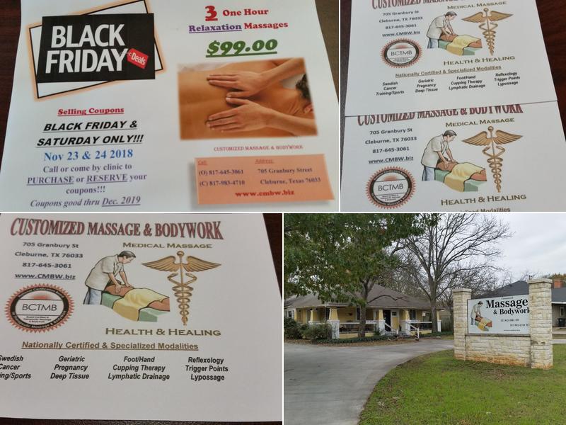 Customized Massage and Bodywork