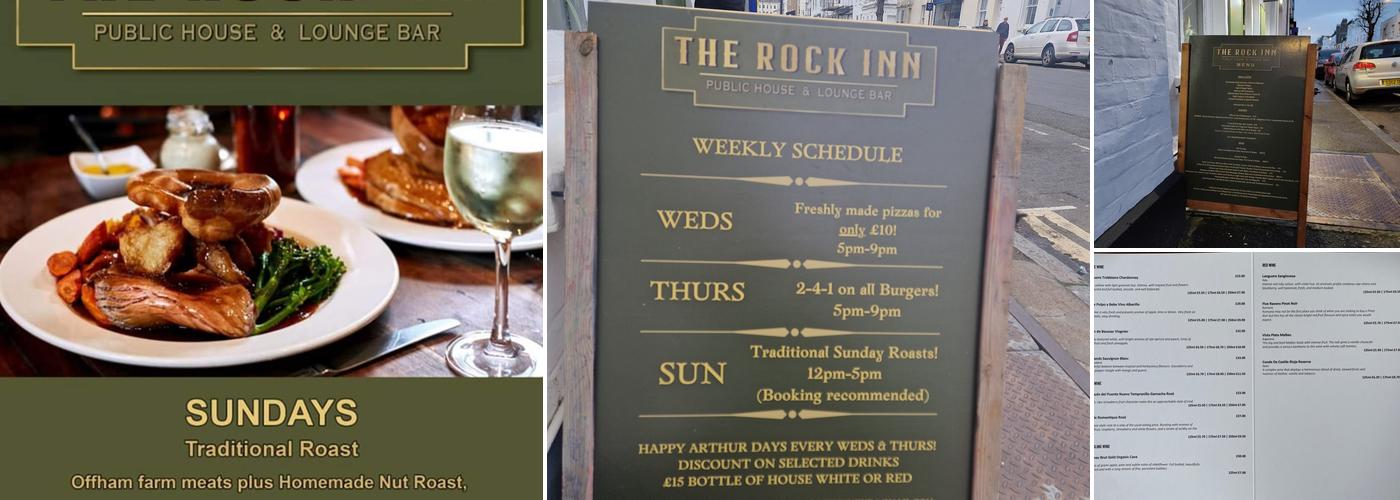 Rock Inn Menu