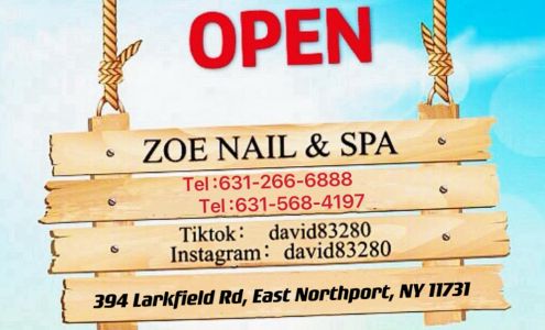 ZOE Nail & Spa 394 Larkfield Rd, East Northport New York 11731