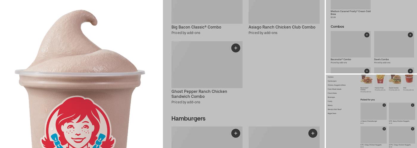 Wendy's Menu
