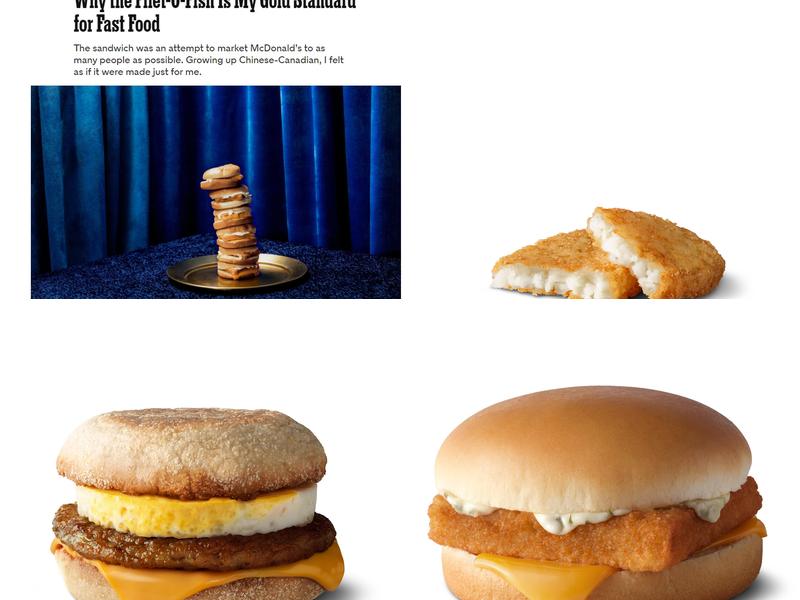 McDonald's Menu