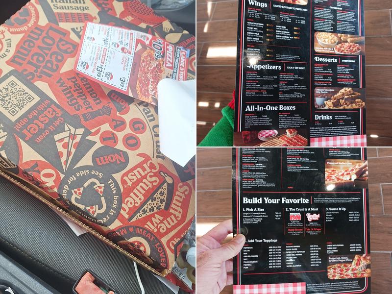 Pizza Hut Menu