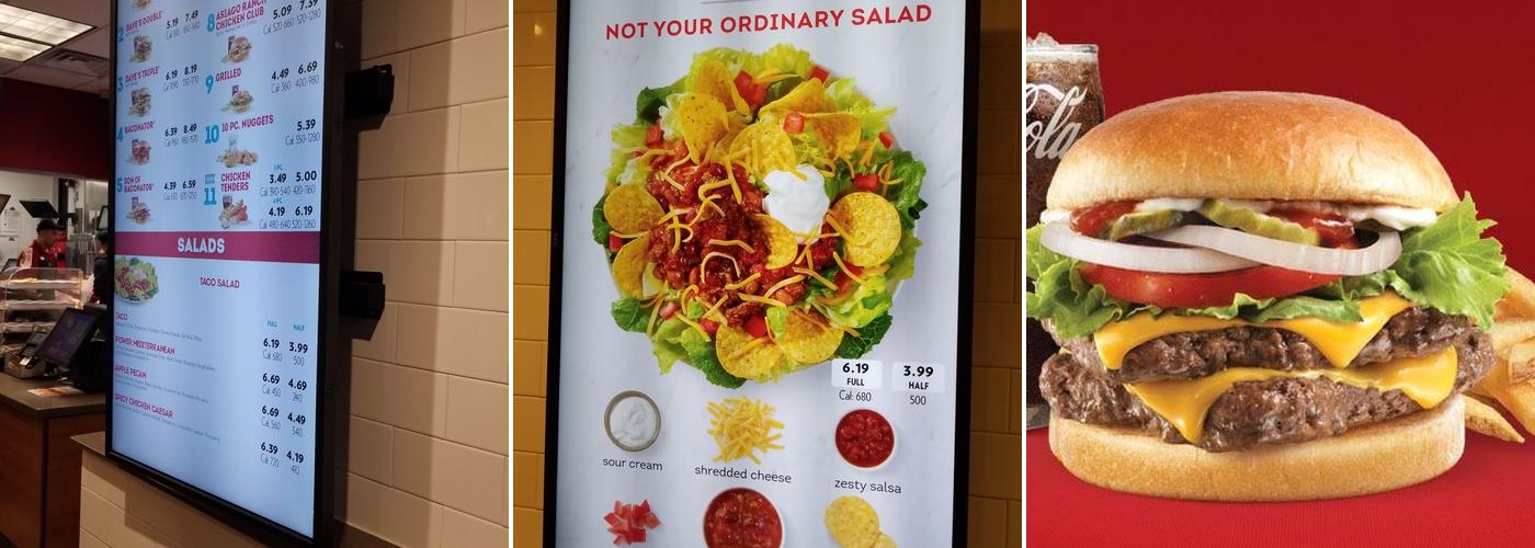 Wendy's Menu
