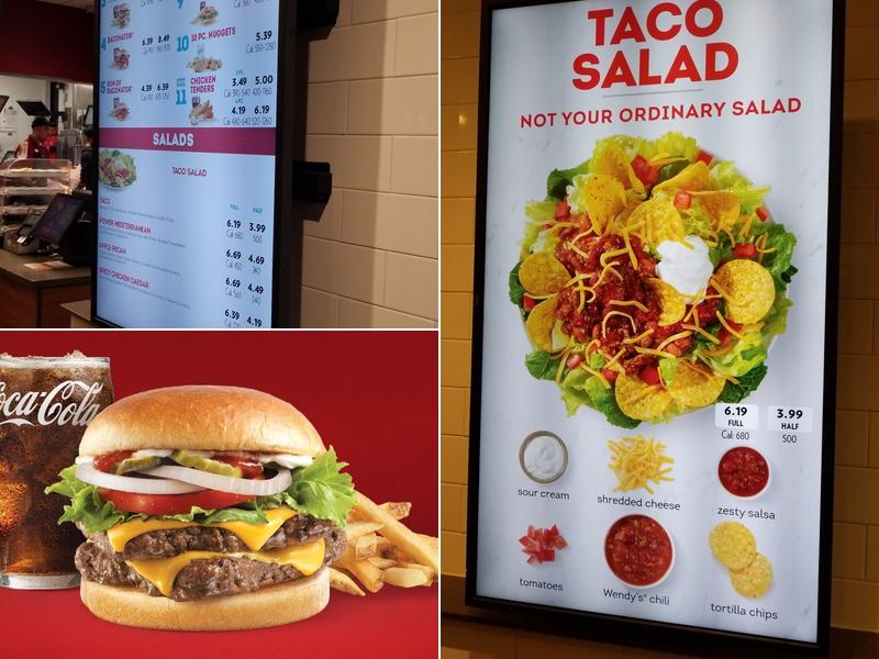 Wendy's Menu
