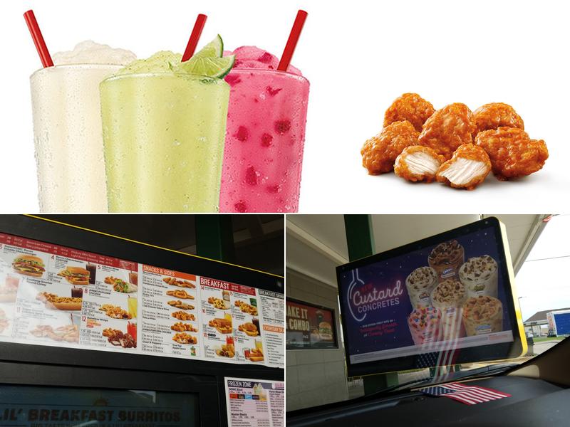 Sonic Drive-In Menu