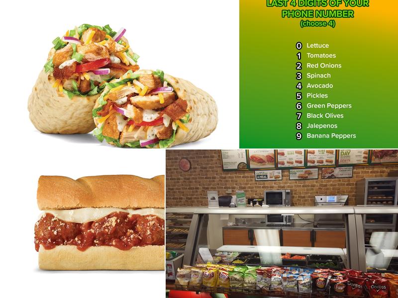 Subway Menu
