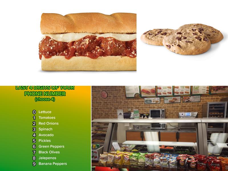 Subway Menu