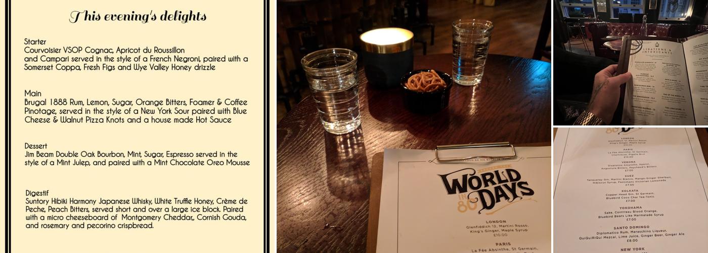 The Clockwork Rose Menu