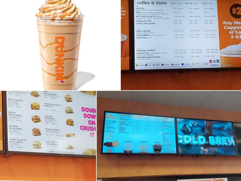 Dunkin' Menu