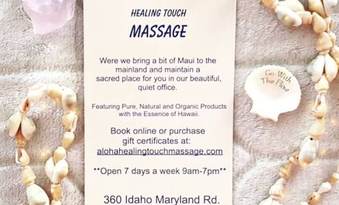 Aloha Healing Touch Massage 360 Idaho Maryland Rd, Grass Valley California 95945