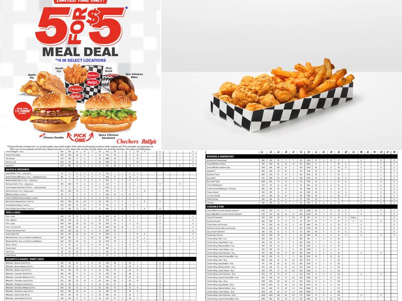 Checkers Menu