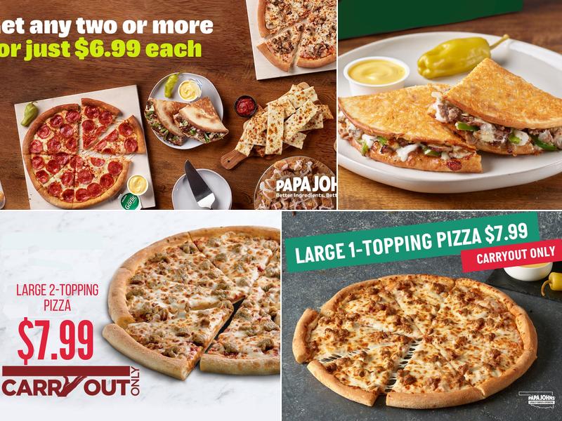 Papa Johns Pizza 1109 W Broadway St, Ardmore