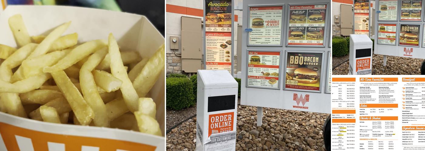 Whataburger Menu