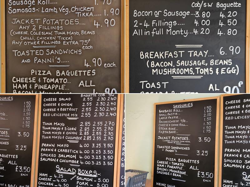 Three Pots Pantry Menu