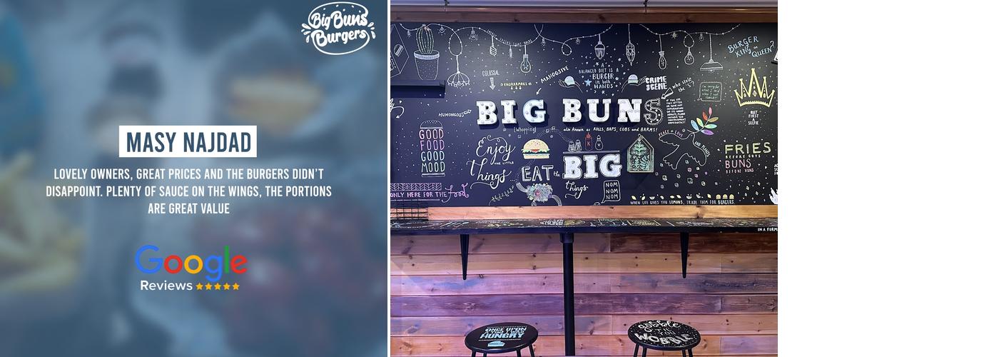 Big Buns Burgers Menu