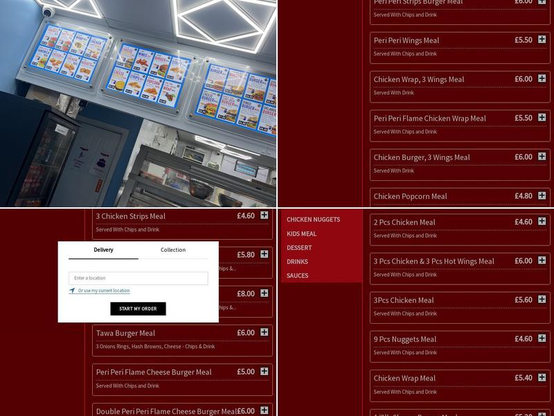 Orlandos Fried Chicken Menu