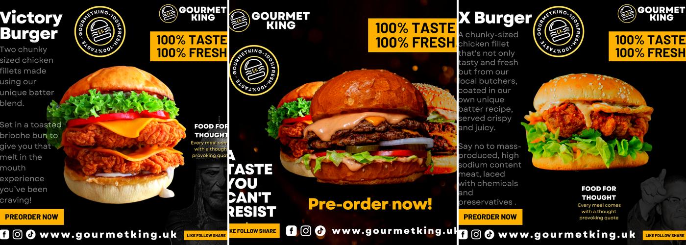 www.gourmetking.uk Menu