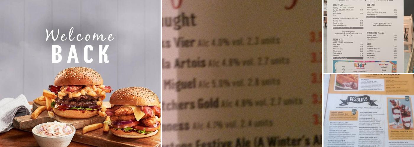 Pantruthyn Farm Table Table Menu