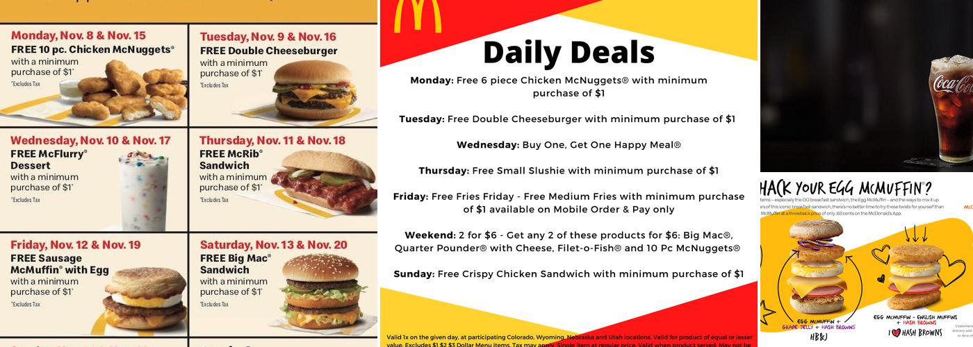 McDonald's Menu