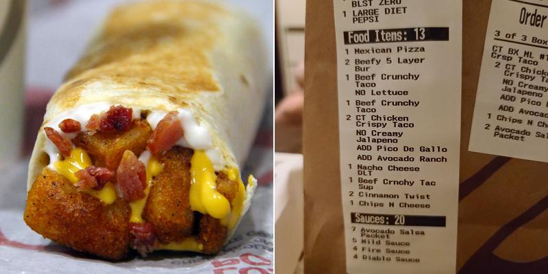 Taco Bell Menu