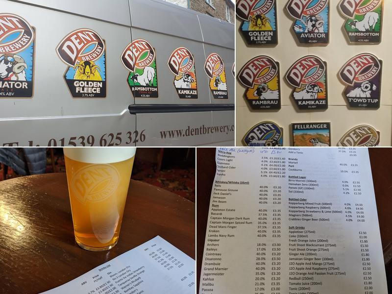 George & Dragon Menu