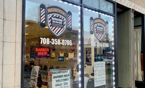 Magnificent Barber Shop 304 Madison St, Oak Park Illinois 60302