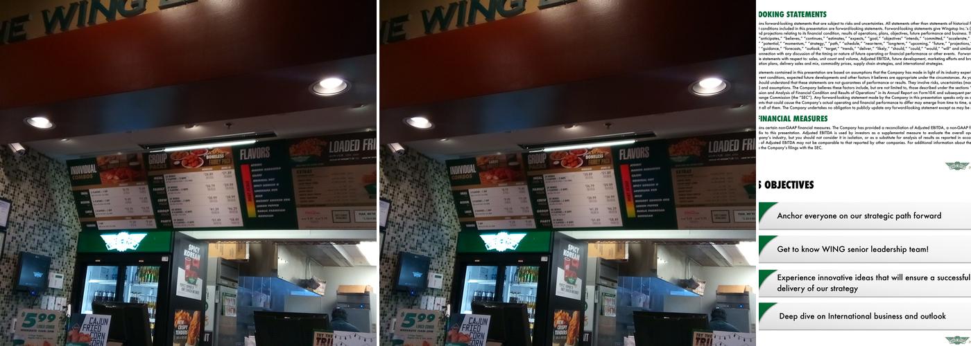 Wingstop Menu