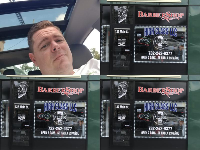 High class barber shop