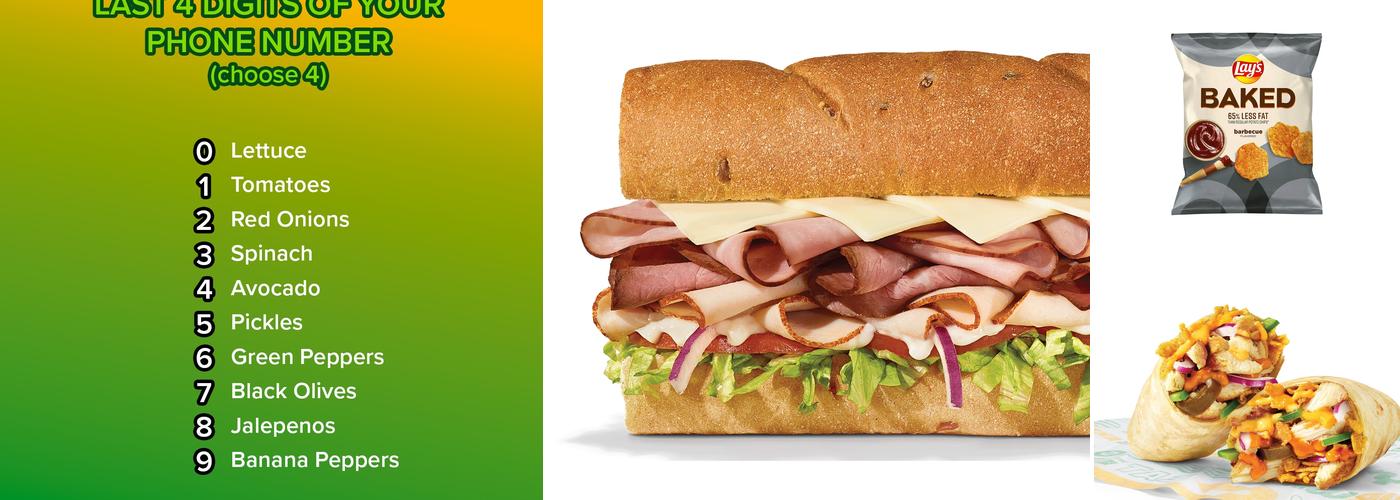 Subway Menu