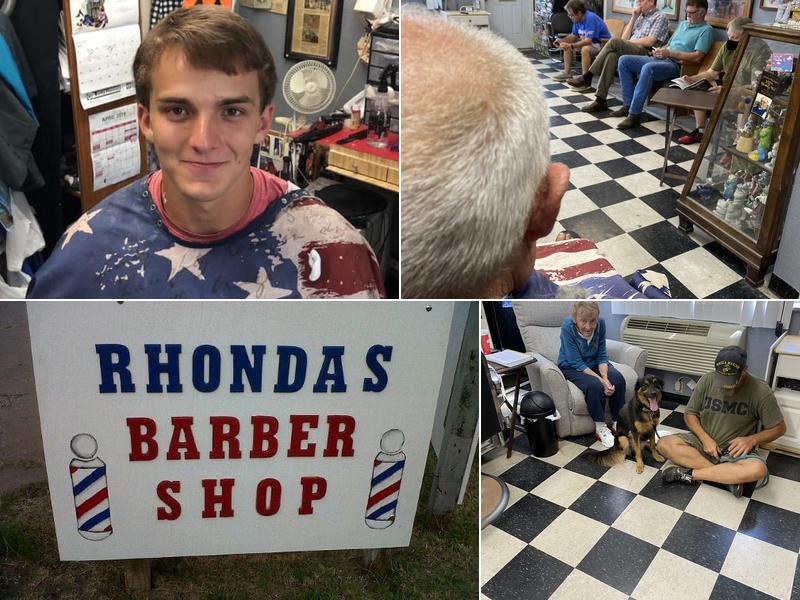 Rhonda & Todd’s Barber Shop.