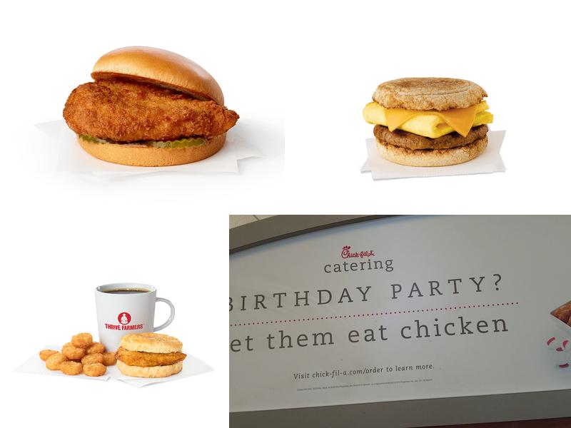 Chick-fil-A Menu