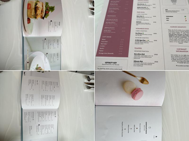 Haute Dolci Edinburgh Menu